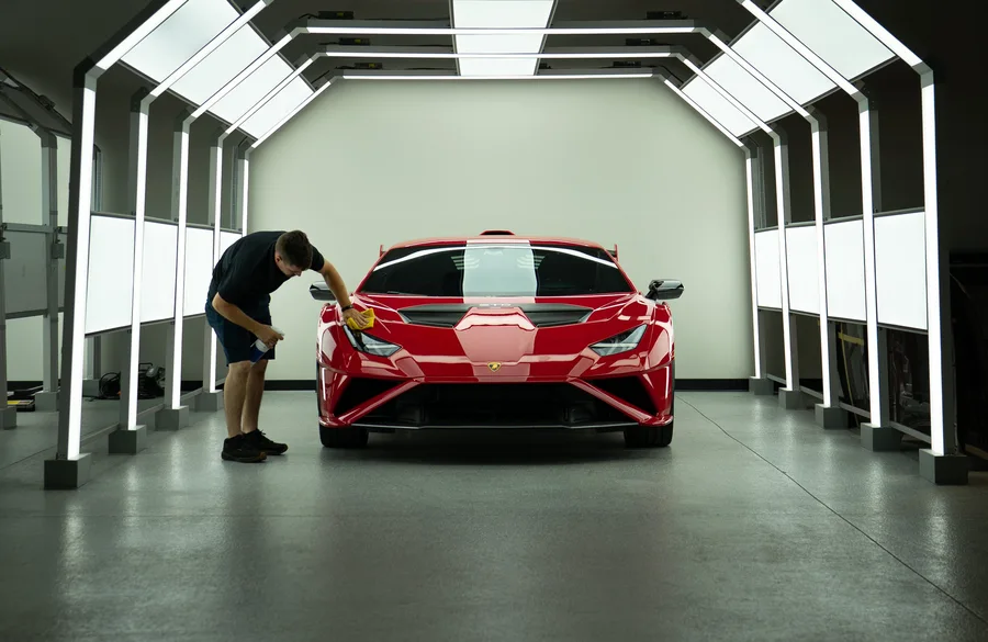 Lamborghini paint protection Las Vegas Mobile Auto Spa shop