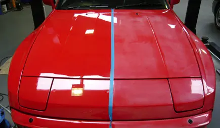 Paint correction before and after — Mobile Auto Spa Henderson NV ceramic coating